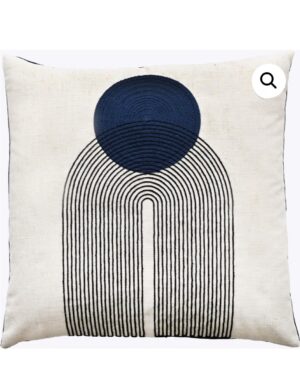 Saloni navy cushion