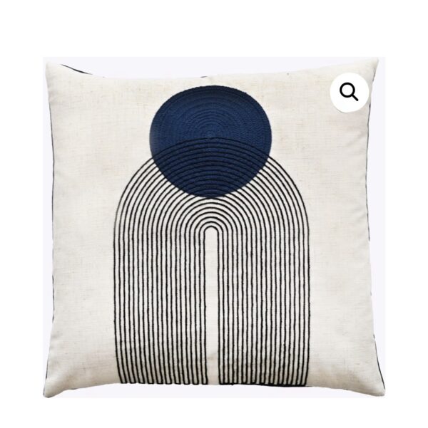 Saloni navy cushion