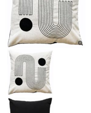 Klee cushion black