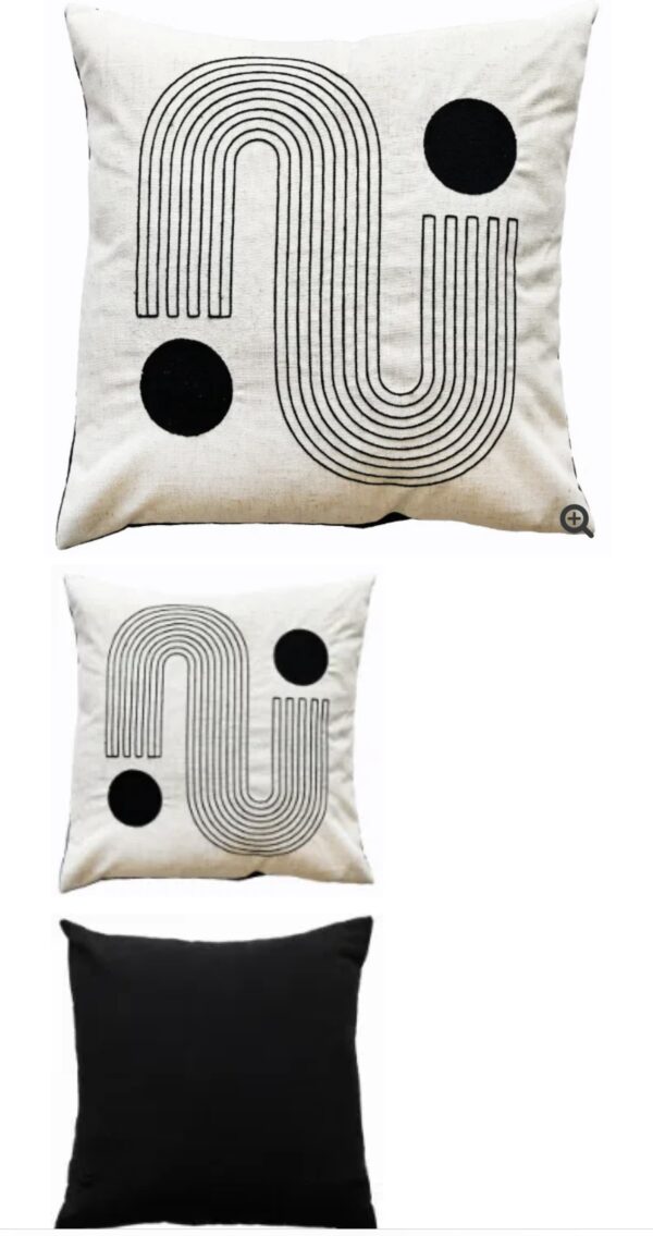 Klee cushion black